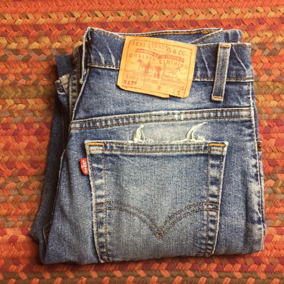 worn levis